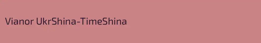 Vianor UkrShina-TimeShina